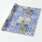 Portuguese Tiles Pattern  Geschenkpapier (Ungerollt)