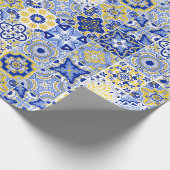 Portuguese Tiles Pattern Geschenkpapier (Ecke)