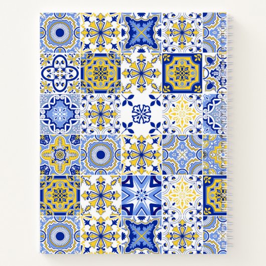 Portuguese Tiles Pattern  Notizblock (Rückseite)