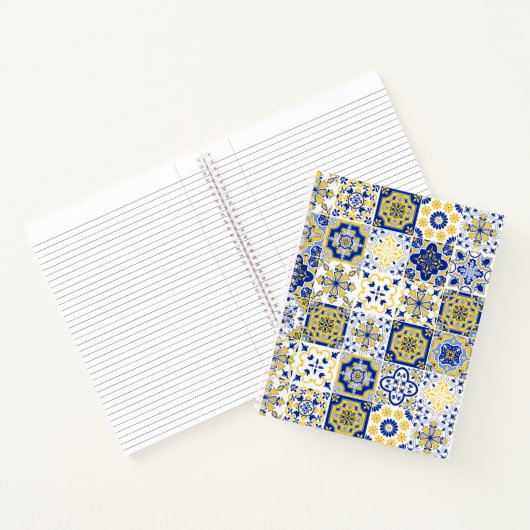 Portuguese Tiles Pattern  Notizblock (Innenseite)