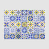 Portuguese Tiles Pattern  Seidenpapier (Vorderseite)