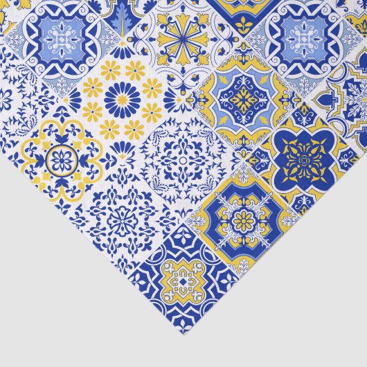 Portuguese Tiles Pattern  Seidenpapier (Ausschnitt)
