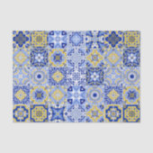 Portuguese Tiles Pattern  Seidenpapier (Vorderseite)