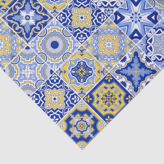 Portuguese Tiles Pattern  Seidenpapier (Ausschnitt)