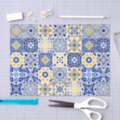 Portuguese Tiles Pattern  Seidenpapier (Handwerk)