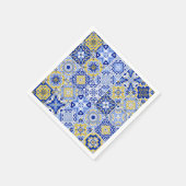 Portuguese Tiles Pattern  Serviette (Ecke)