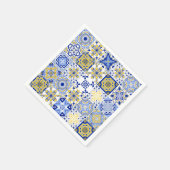 Portuguese Tiles Pattern  Serviette (Ecke)