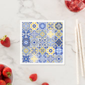 Portuguese Tiles Pattern  Serviette (Beispiel)