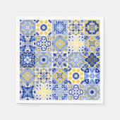 Portuguese Tiles Pattern  Serviette (Vorderseite)