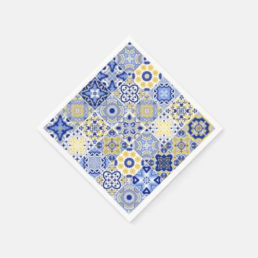 Portuguese Tiles Pattern  Serviette (Ecke)
