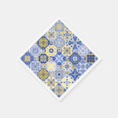 Portuguese Tiles Pattern  Serviette (Ecke)