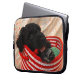 Portuguese Water Dog Laptop Sleeve (Vorderseite Links)