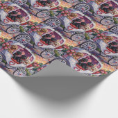 Portuguese Water Dog Valentine's Day Geschenkpapier (Ecke)