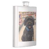 Portuguese Water Dogs Anime Classic Flask Flachmann (Rechts)