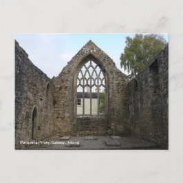 Portumna Priory Ruin Ireland Postcard Postkarte