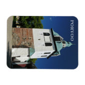 Porvoo Cathedral Bell Tower View Kühlschrankmagnet Magnet (Horizontal)