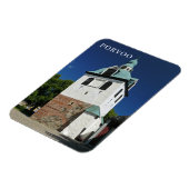 Porvoo Cathedral Bell Tower View Kühlschrankmagnet Magnet (Linke Seite)