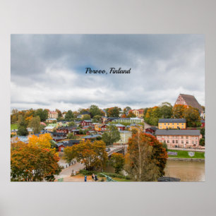 Porvoo, Finnland Poster