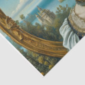 Porzellan Beauty - Decoupage - Seidenpapier (Detail)