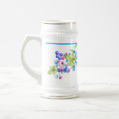 Porzellan Berries auf einem Stein Bierglas (Links)