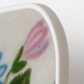 Porzellan Inspiriert bloral Pickleball Schläger (Linke Seite)