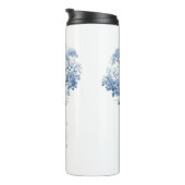 Porzellan-Inspiriert Chinoiserie Tree Motif ID1094 Thermosbecher (Nach rechts gedreht)