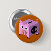 Porzellan-Schweinefleisch Button (Vorne & Hinten)