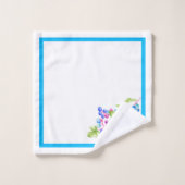 Porzellanberries auf einem Badetuch-Set Badhandtuch Set (Waschlappen)