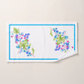 Porzellanberries auf einem Badetuch-Set Badhandtuch Set (Handtuch)