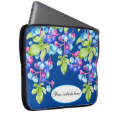 Porzellanberries auf einem Laptop-Sieb Laptopschutzhülle (Vorne Rechts)