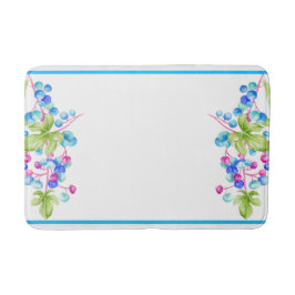 Porzellanberries auf einer Badematte