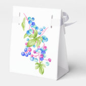 Porzellanberries auf einer Gefälligkeitsbox Geschenkschachtel (Rückseite)