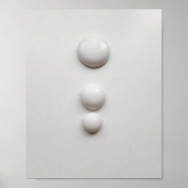 Porzellanhemisphären 1 poster