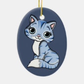 Porzellanschmuck Keramik Ornament (Hinten)