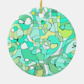 Porzellanschmuck Keramik Ornament (Hinten)