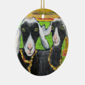 Porzellanschmuck von Goat Girlfriends Keramik Ornament (Rechts)