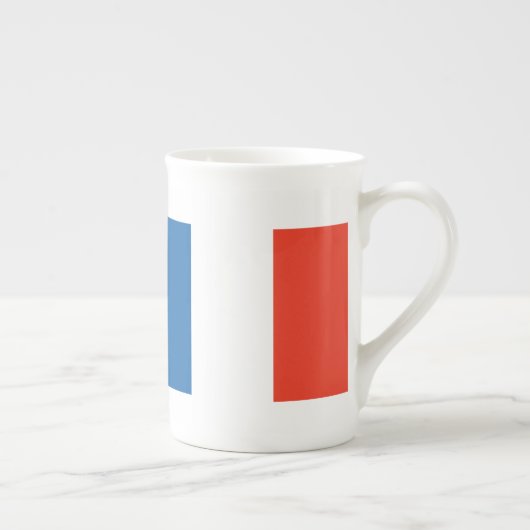 Porzellantasse Frankreich Fahne (Rechts)