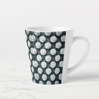 Porzellanweiße Rose Milchtasse