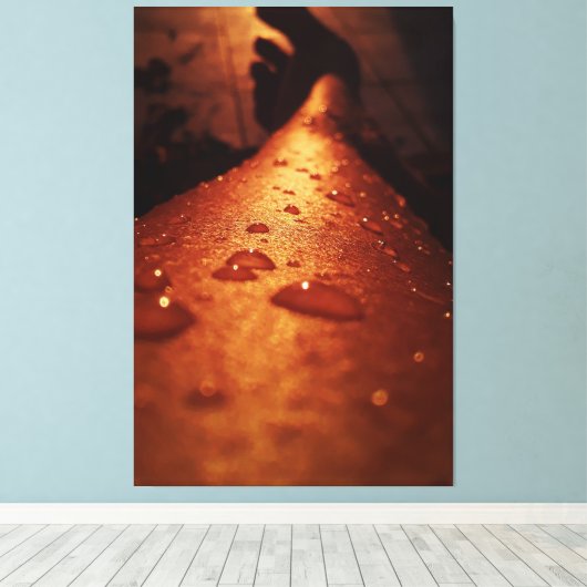 Pós-chuva Leinwanddruck (Insitu (Holzboden))