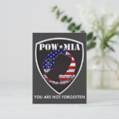 POS MIA - Schild Postkarte (Stehend Vorderseite)