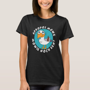 Pos Seagull noch flach deutscher Norddeutschen T-Shirt