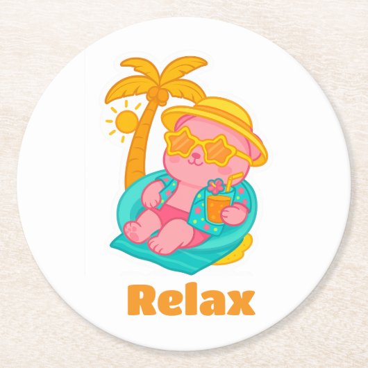 Posa vasos runder pappuntersetzer (Vorderseite)