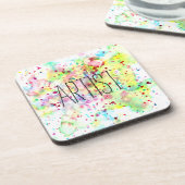 Posacasos colorido getränkeuntersetzer (Linke Seite)