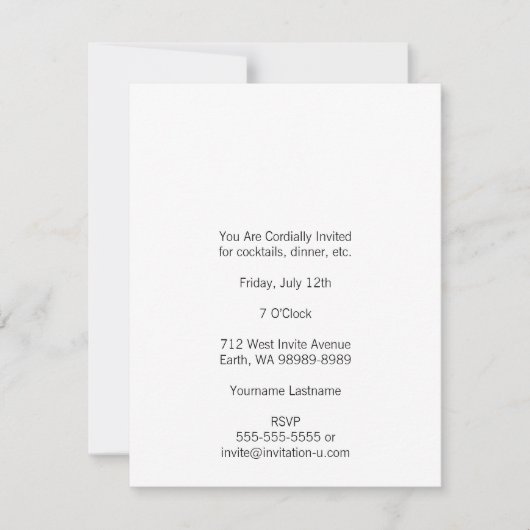 Posada Calavera Einladung (Vorderseite)