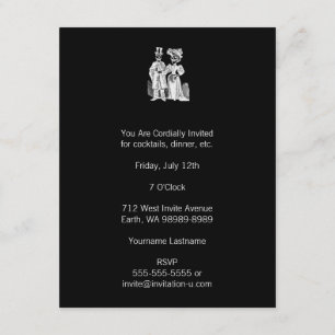 Posada Calavera Einladung