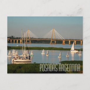 Posadas Argentina Postcard Postkarte