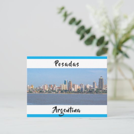 Posadas, Misiones, Argentinien Postkarte (Stehend Vorderseite)