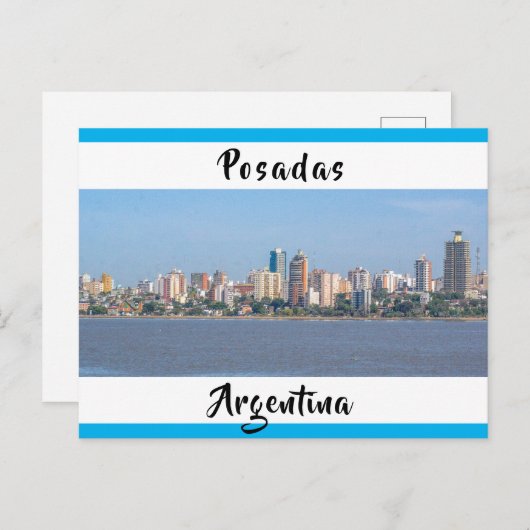 Posadas, Misiones, Argentinien Postkarte (Vorne/Hinten)