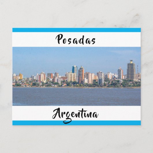 Posadas, Misiones, Argentinien Postkarte (Vorderseite)