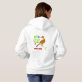 posante Pose Hoodie (Schwarz voll)